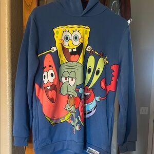 SpongeBob SquarePants Blue Hoodie